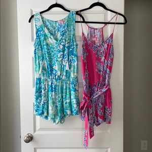 Lilly Pulitzer Rompers